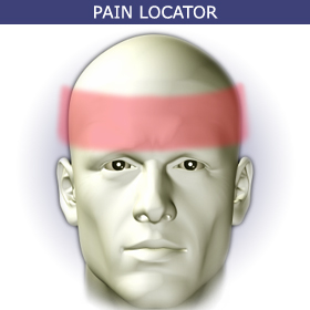 tension headache pain locator